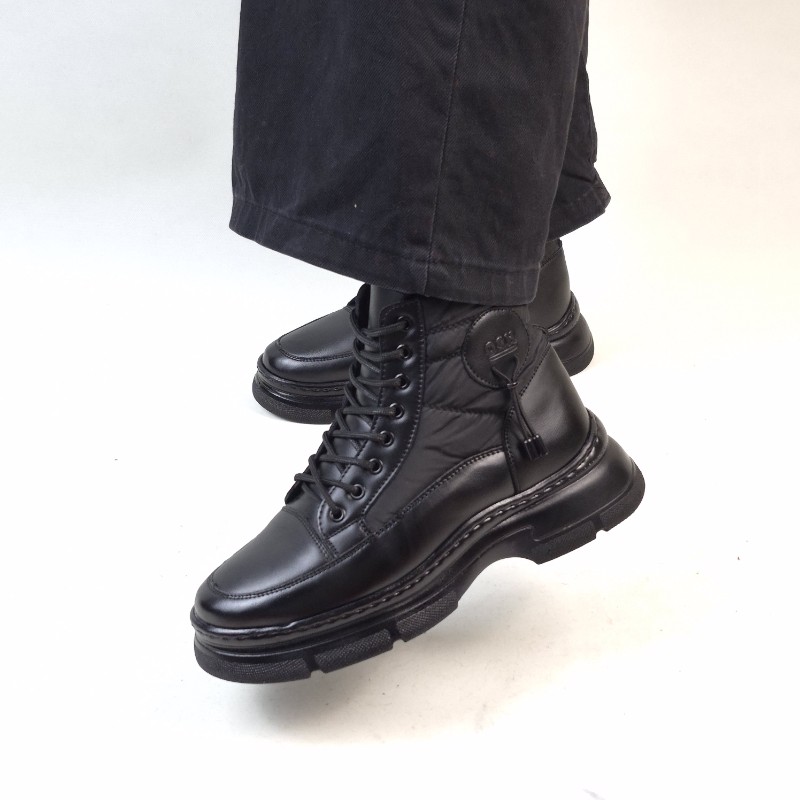 کفش نیم بوت زنانه کاپشنی